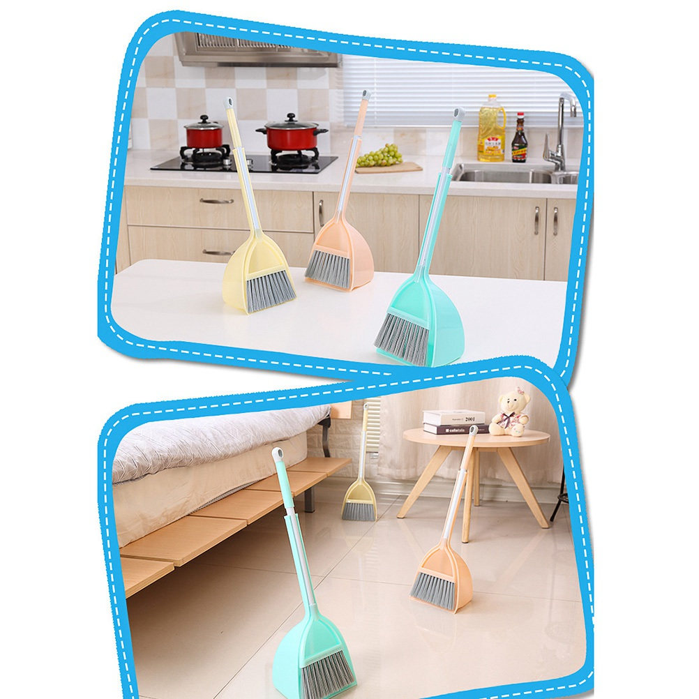 Kids Outdoor Broom - Ensemble balai et pelle pour enfants,