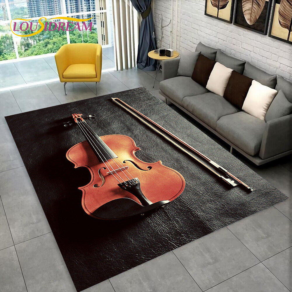 Kids Outdoor Area - Violon classique et musique, tapis pour